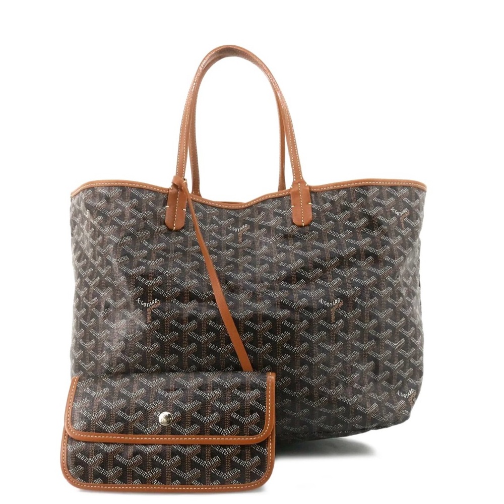 Goyard St. Louis PM in black and tan